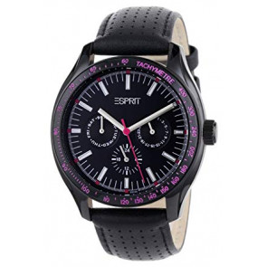 Watch strap Esprit ES103012006 Leather Black 21mm