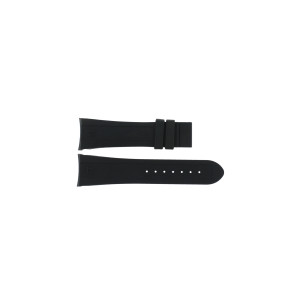 Watch strap Edox 80088 Silicone Black 24mm