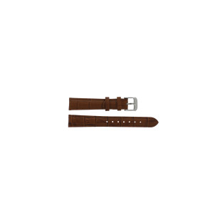Watch strap Universal 805R.03.16 Leather Cognac 16mm