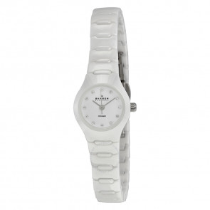 Watch strap Skagen 816xswxc1 Ceramics White