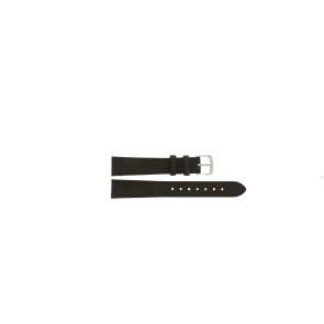 Watch strap Universal 823R.02.16 Leather Dark brown 16mm