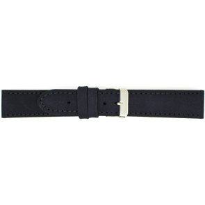 Watch strap Universal 825R.01.18 Leather Black 18mm