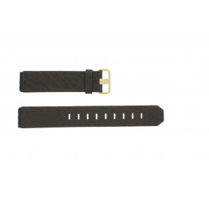 Watch strap Jacob Jensen 845 / 844 / 847 Leather Brown 19mm