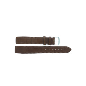 Horlogeband Universeel 91373/3.03.18 Leder Cognac 18mm