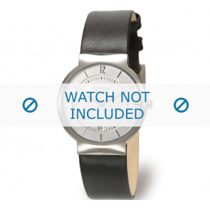 Watch strap Boccia 3123-06 (BO3123-06-40ZW) Leather Black