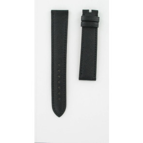 Watch strap Omega X0016626 / 1660020 / 97511064 Leather Black 18mm