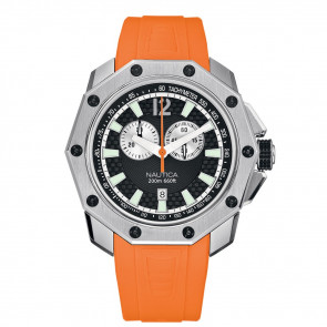 Nautica watch strap A37519 Rubber Orange