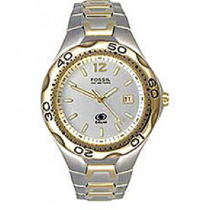 Watch strap Fossil AM3424 Stainless steel Multicolor 22mm