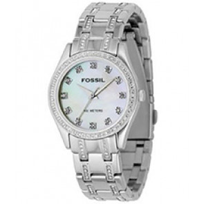 Watch strap Fossil AM3977 Stainless steel Steel 16mm