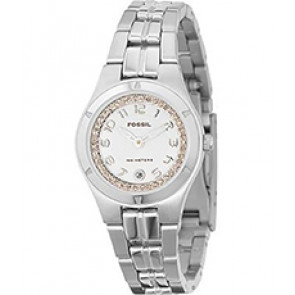Watch strap Fossil AM3982 Stainless steel Steel 8mm