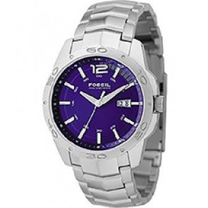 Watch strap Fossil AM4087 Stainless steel Steel 22mm