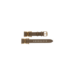 Watch strap Fossil AM4620 Leather Beige 20mm
