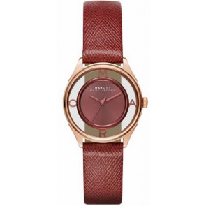Watch strap Marc by Marc Jacobs AMBM1382 Plastic Red 12mm