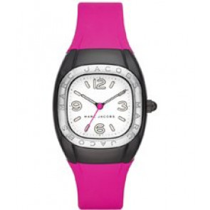 Watch strap Marc by Marc Jacobs AMJ1648 Silicone Pink