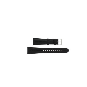Watch strap Armani AR0203 Leather Dark brown 22mm