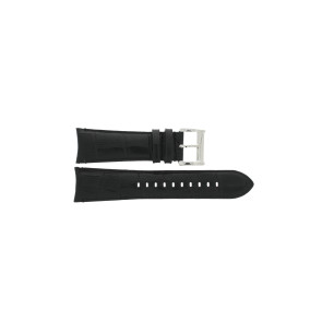 Watch strap Armani AR0428 Leather Black 24mm