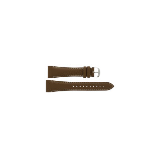 Watch strap Armani AR0251 Leather Brown 22mm