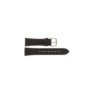 Watch strap Armani AR11334 Leather Brown 22mm