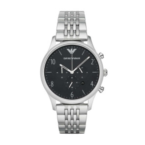 Armani watch strap AR1863 Stainless steel Silver 22mm