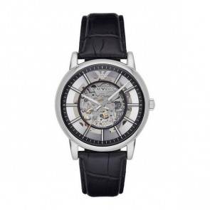 Watch strap Armani AR1981 Leather Black