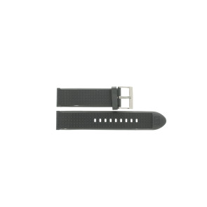 Watch strap Armani Exchange AX1165 Silicone Grey 22mm