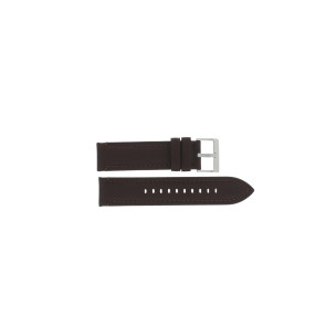 Watch strap Armani AX2133 Leather Brown 22mm