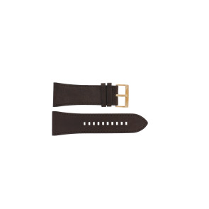 Watch strap AX2225 Leather Brown 28mm