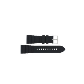 Watch strap Armani AX2960 Rubber Black 24mm