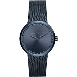 Watch strap Armani Exchange AX4504 Steel Blue 22mm