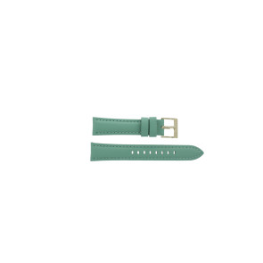 Watch strap Armani Exchange AX5237 Leather Mint green 18mm