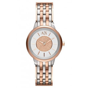 Watch strap AX5351 Steel Bi-color 12mm