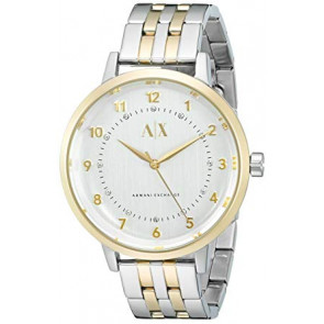 Watch strap AX5369 Steel Bi-color 16mm