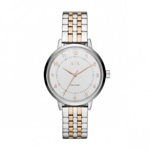 Watch strap AX5370 Steel Bi-color 16mm