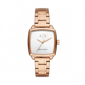 Watch strap AX5453 Steel Rosé 16mm