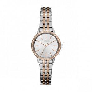 Watch strap Armani Exchange AX5542 Steel Bi-color 14mm