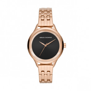 Watch strap AX5606 Steel Rosé 16mm