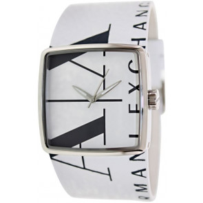 Watch strap AX6000 Leather White 36mm