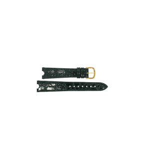 Watch strap Balmain 0720107 Leather Green 18mm