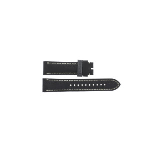 Watch strap Burberry BBY1100 Leather Black 22mm