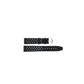 Watch strap Tag Heuer CS3111 / BC0726 Leather Black 18mm