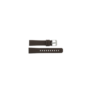 Watch strap Tag Heuer WAC1217 / BC0846 Leather Brown 17mm