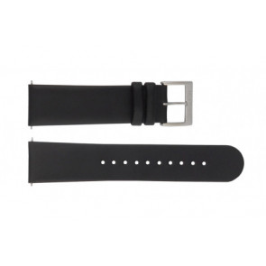Watch strap Mondaine BM20005 Leather Black 22mm