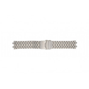 Mondaine watch strap BM20034 / FM20922.STEM.1 Metal Silver 22mm