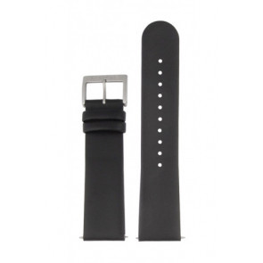Watch strap Mondaine BM20103 / BM20108 Leather Black 22mm