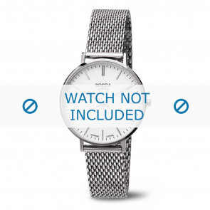 Boccia watch strap 3246-06 Titanium Silver 14mm
