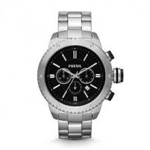 Watch strap Fossil BQ1047 Stainless steel Steel 22mm