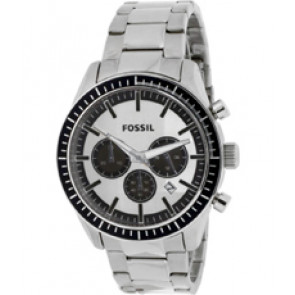 Watch strap Fossil BQ1255 Stainless steel Steel 22mm