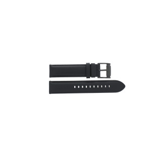 Watch strap Fossil BQ1703 Leather Black 20mm