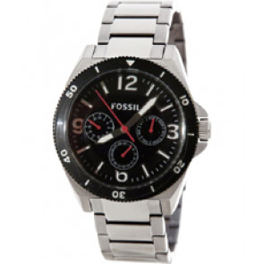 Watch strap Fossil BQ2019 Stainless steel Steel 22mm