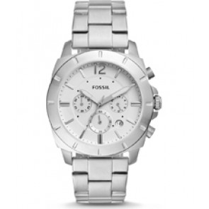 Watch strap Fossil BQ2166 Stainless steel Steel 24mm